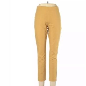 CROSBY Yellow PANTS Ankle Skinny Size 8 NEW